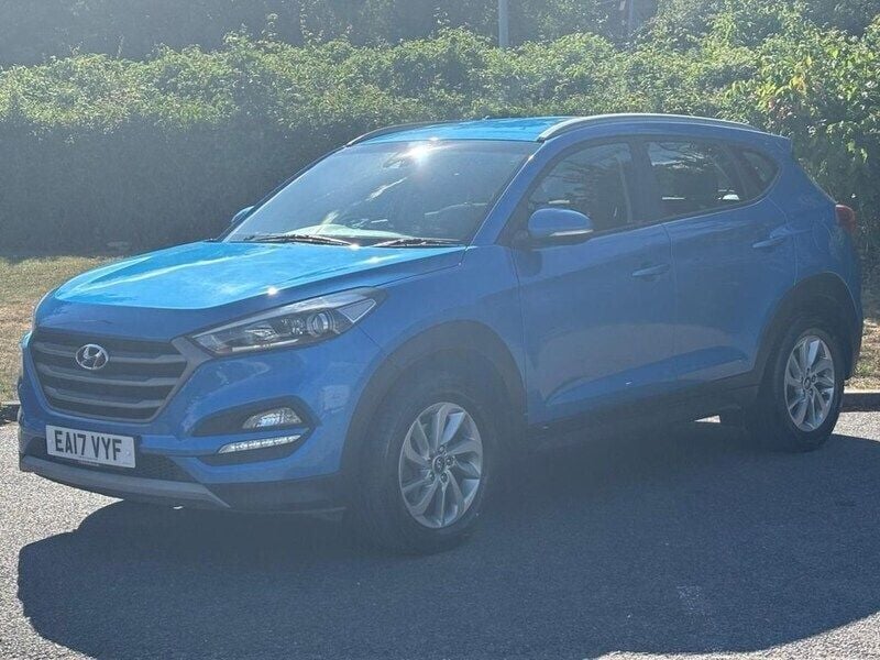 Blue Used 2017 Hyundai Tucson SE SUV | £8,700 (Good price) - Image 1/4