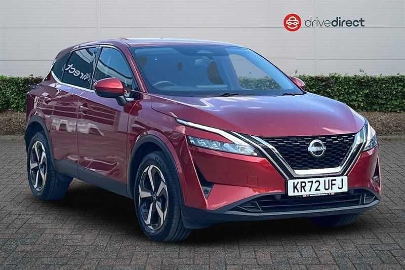 Red Used 2022 Nissan Qashqai N-Connecta SUV | £17,134 (Fair price) - Image 1/4