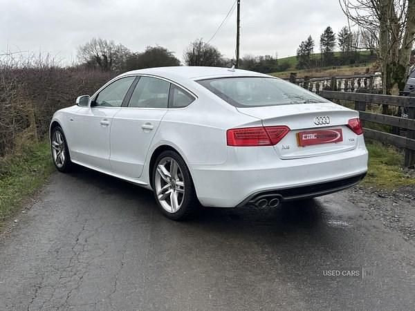 Used Audi A5 S-Line 2015 White Coupe