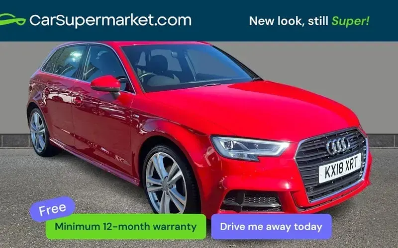 Usado Audi A3 Sportback S-Line 150 HP (110 kW) 2018 Citadino