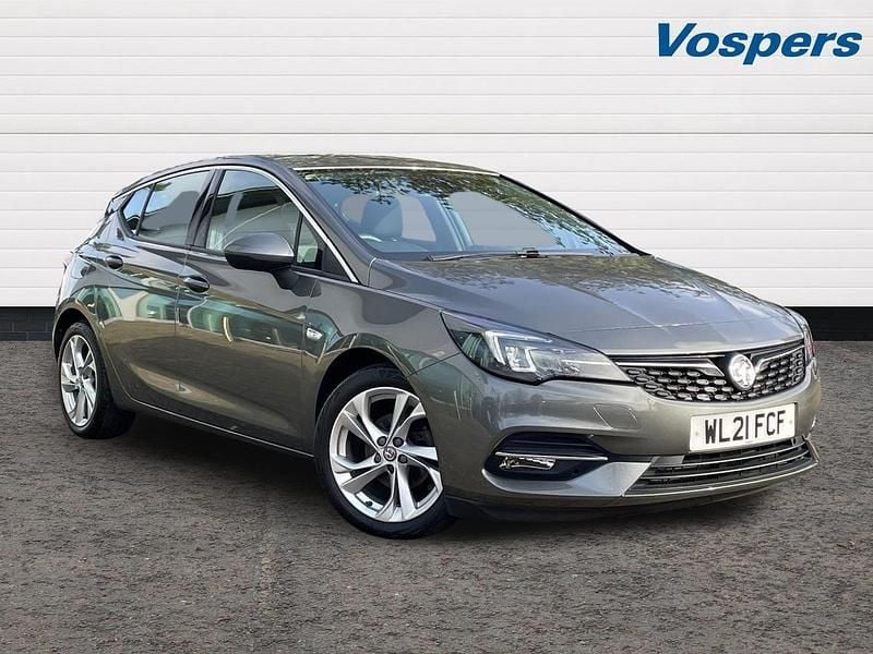 Used Vauxhall Astra SRi 145 HP (106 kW) 2021 Grey Hatchback