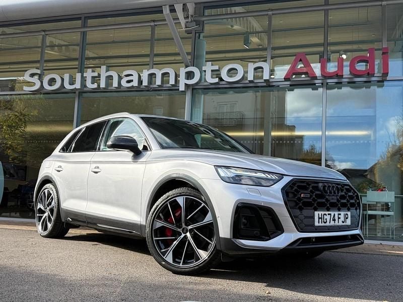 Silver Used 2024 Audi SQ5 Black Edition SUV | £60,990 (Expensive) - Image 1/4