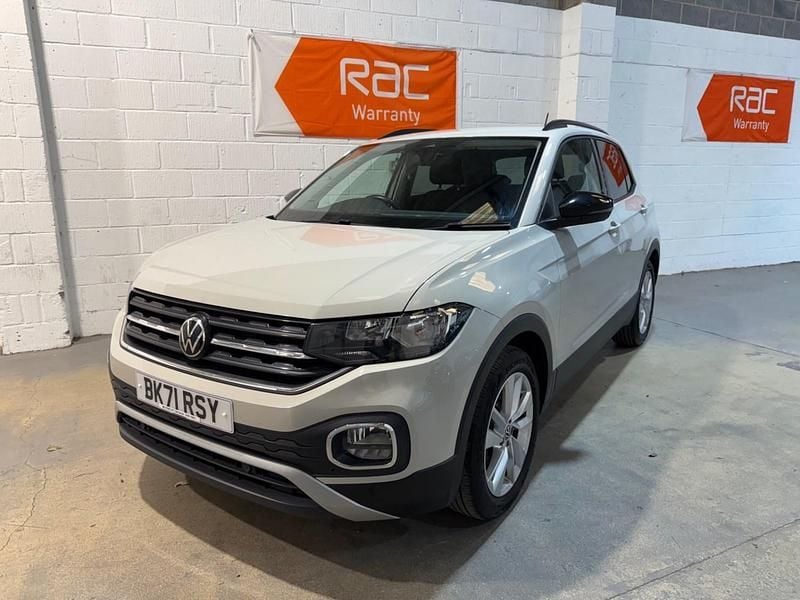Grey Used 2021 VW T-Cross Active SUV | £17,495 (Fair price) - Image 1/4