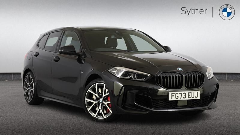 Black Used 2023 BMW 128 Shadowline | £26,750 (Fair price) - Image 1/4