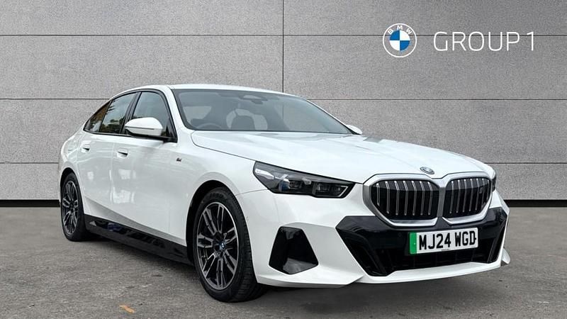 White Used 2024 BMW i5 M Sport Sedan | £41,575 (Fair price) - Image 1/4