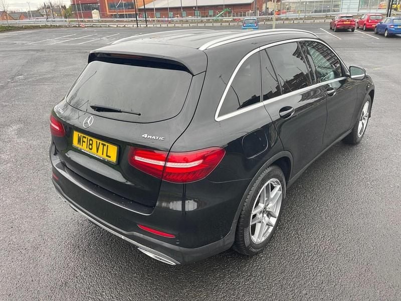 Used Mercedes GLC220 AMG line 170 HP (125 kW) 2018 Black Estate