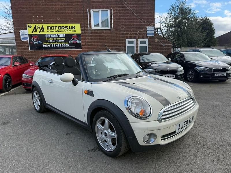 Used Mini Cooper Cabriolet 2009 White Cabriolet