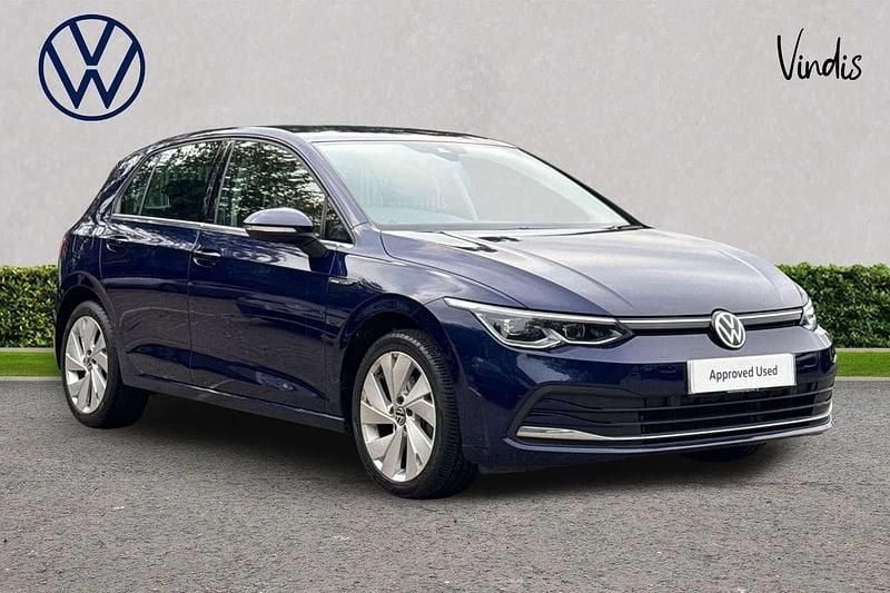 Blue Used 2020 VW Golf VIII Style Hatchback | £19,617 (Fair price) - Image 1/2
