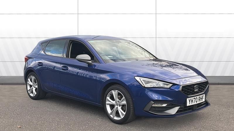 Blue Used 2020 Seat Leon FR Hatchback | £14,287 (Fair price) - Image 1/3