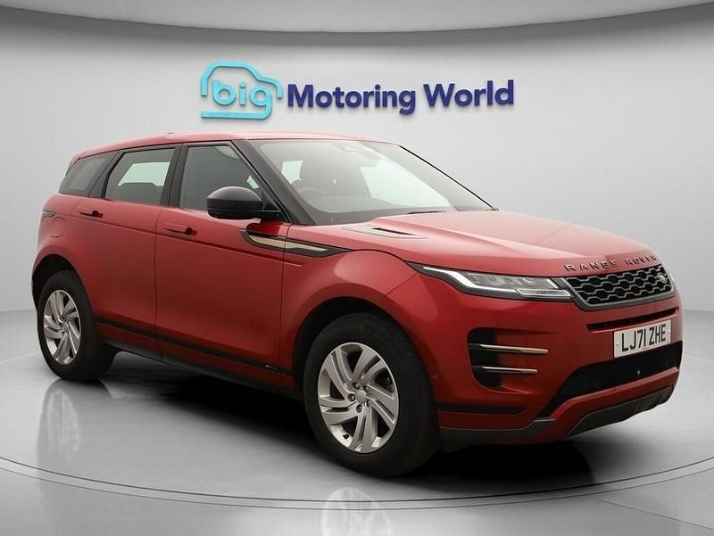 Red Used 2021 Land Rover Range Rover evoque R-Dynamic Estate | £20,000 (Fair price) - Image 1/4