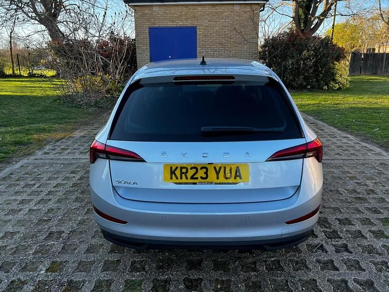 Used Skoda Scala SE L 150 HP (110 kW) 2023 Silver Hatchback