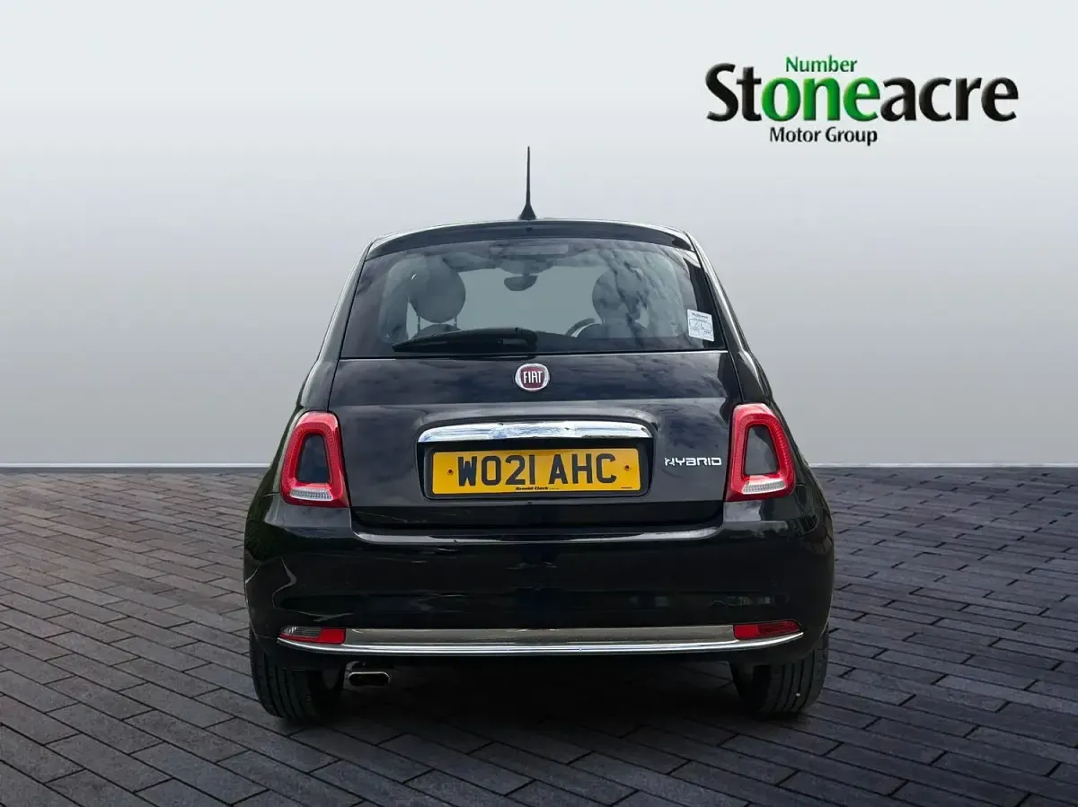 Used Fiat 500 Lounge 70 HP (51 kW) 2021 Black Hatchback
