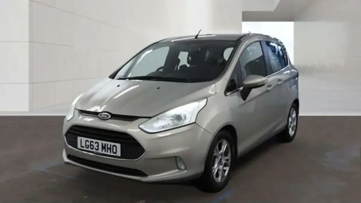 Used Ford B-MAX Zetec 100 HP (73 kW) 2013 Silver MPV
