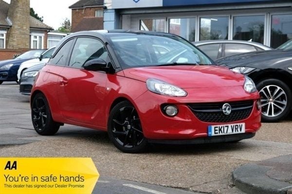 Used Vauxhall Adam 70 HP (51 kW) 2017 Red Hatchback