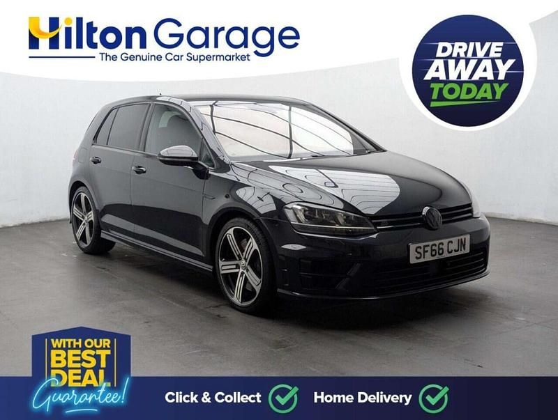 Used VW Golf VII R 300 HP (220 kW) 2016 Black Hatchback