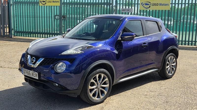 Usado Nissan Juke Tekna 2017 Azul SUV