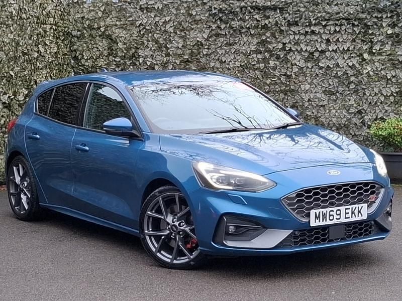 Blue Used 2019 Ford Focus ST Hatchback | £14,298 (Super price) - Image 1/4