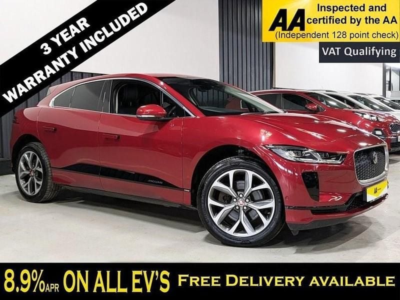 Red Used 2020 Jaguar I-Pace SUV | £17,995 (Fair price) - Image 1/2