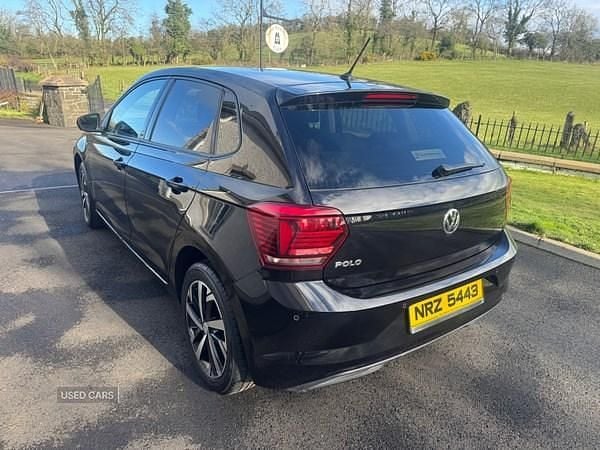Used VW Polo Beats 95 HP (69 kW) 2018 Black Hatchback