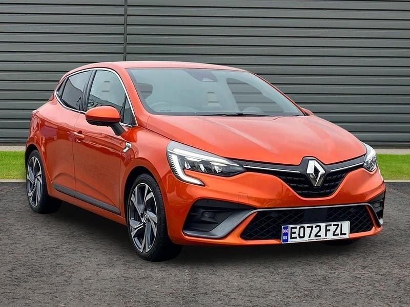 Used Renault Clio V RS Line 145 HP (106 kW) 2022 Orange Hatchback