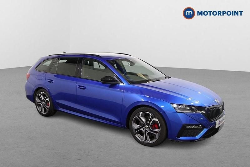 Blue Used 2023 Skoda Octavia vRS Estate | £25,599 (Fair price) - Image 1/4
