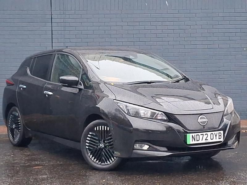 Black Used 2022 Nissan Leaf N-Connecta Hatchback | £11,498 (A bit pricey) - Image 1/4