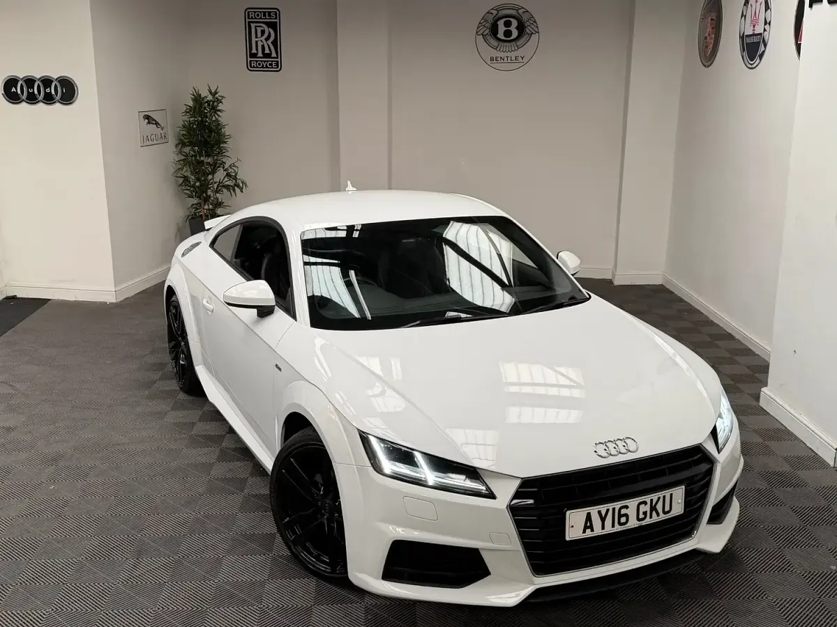 Used Audi TT S-Line 184 HP (135 kW) 2016 White Coupe