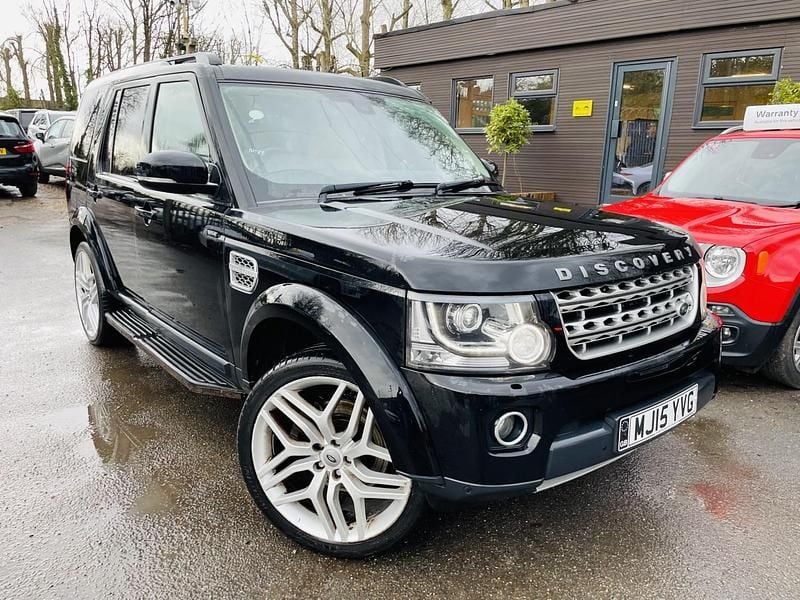 Used Land Rover Discovery 4 HSE Luxury 256 HP (188 kW) 2015 Black SUV