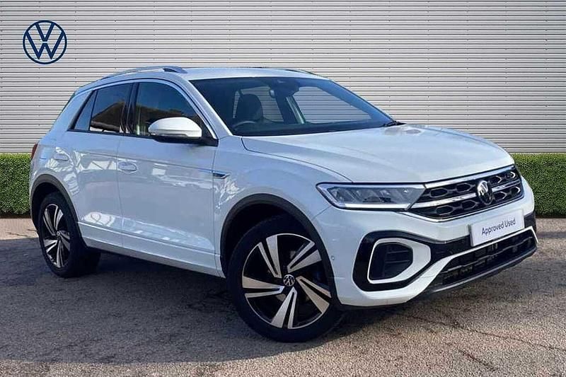 Used VW T-Roc R-line 150 HP (110 kW) 2023 White SUV