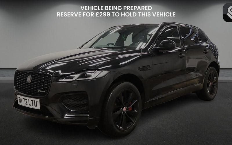 Used Jaguar F-Pace R-Dynamic 204 HP (150 kW) 2022 Santorini black SUV