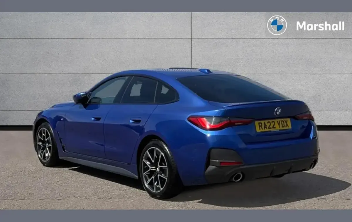 Used BMW 420 M Sport 190 HP (139 kW) 2022 Blue Coupe