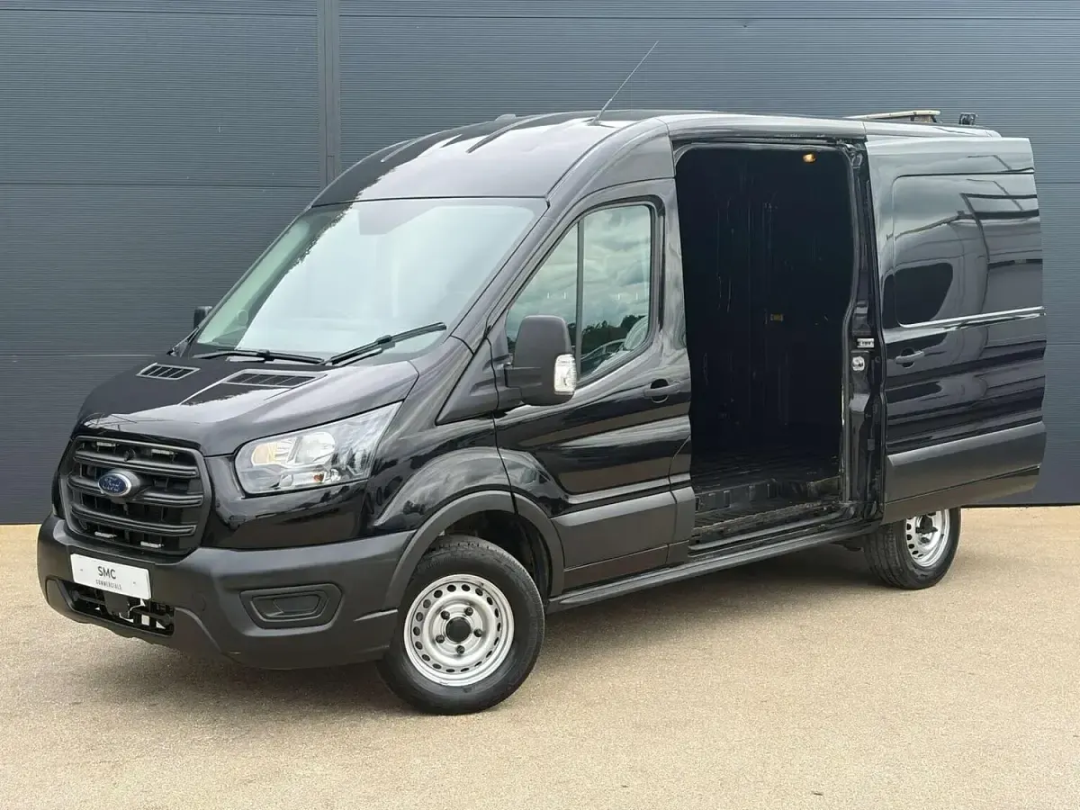 Used Ford Transit S 130 HP (95 kW) 2024 Black Van