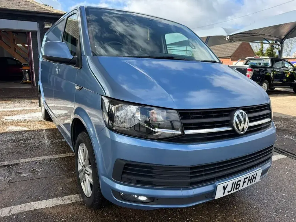 Used VW T6 Highline 2016 Blue Van