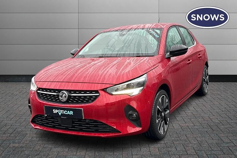 Used Vauxhall Corsa-e Elite 100 kW (136 HP) 2022 Red Hatchback