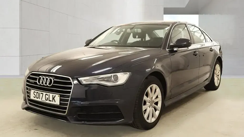Used Audi A6 2017 Blue Sedan