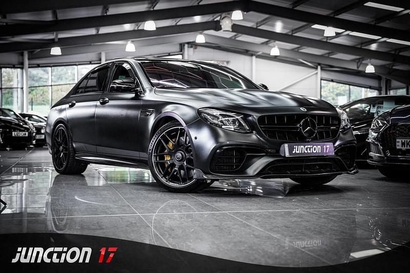 Black Used 2017 Mercedes E63 AMG AMG Sedan | £54,998 - Image 1/3