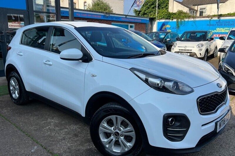 White Used 2018 Kia Sportage 2 SUV | £8,980 (Super price) - Image 1/4