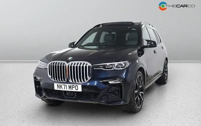 Used BMW X7 M Sport 340 HP (250 kW) 2021 Black SUV