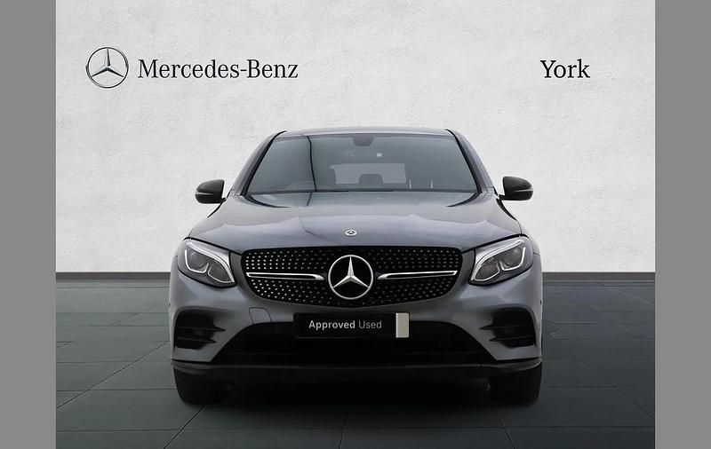 Used Mercedes GLC220 AMG Line Premium 168 HP (123 kW) 2019 Grey Coupe