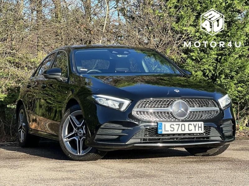 Black Used 2020 Mercedes A250 AMG Line Premium Sedan | £14,990 (Fair price) - Image 1/3