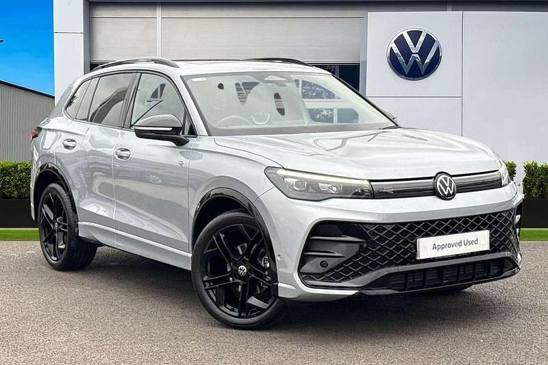Silver Used 2025 VW Tiguan R-line SUV | £36,290 (A bit pricey) - Image 1/4