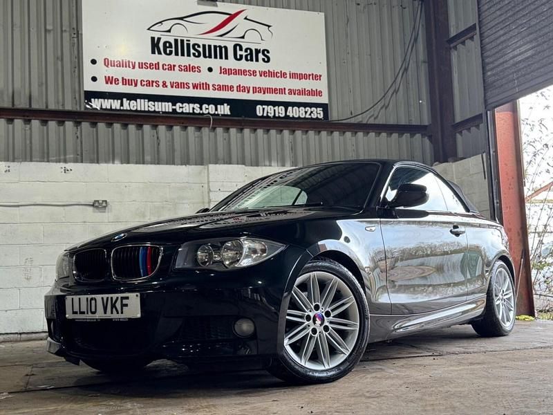 Used BMW 118 Cabriolet M Sport 2010 Black Cabriolet
