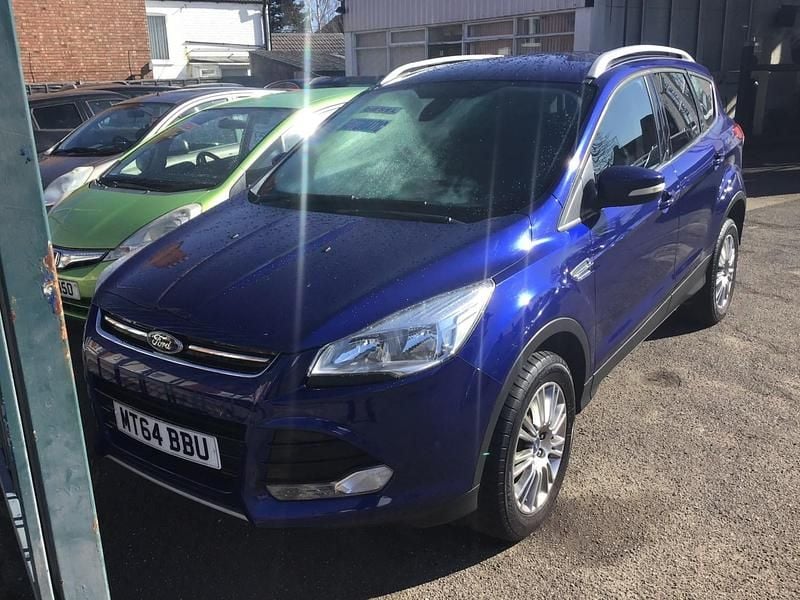 Used Ford Kuga Titanium 163 HP (119 kW) 2014 Blue SUV
