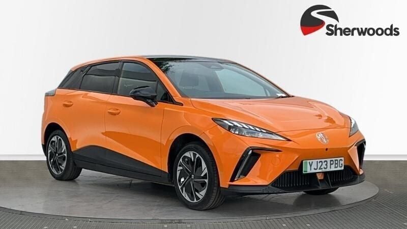 Orange Used 2023 MG MG4 EV Trophy Hatchback | £17,499 (Good price) - Image 1/4