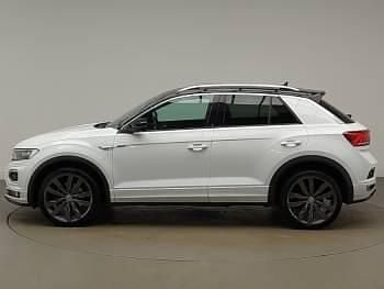 Używany VW T-Roc R-line 150 KM (110 kW) 2018 Biały SUV