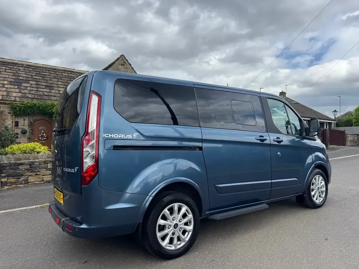 Used Ford Tourneo Custom Titanium 2021 Blue Van
