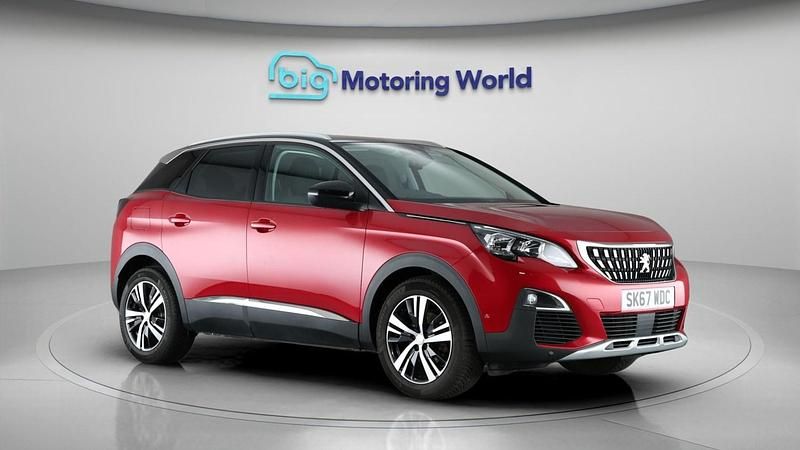 Used Peugeot 3008 Allure 130 HP (95 kW) 2017 Red SUV