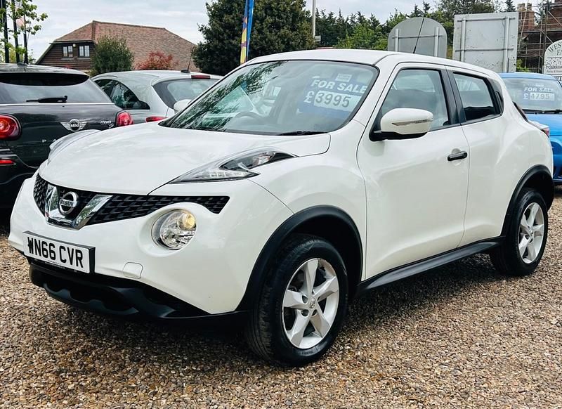 Used Nissan Juke Visia 110 HP (80 kW) 2016 White SUV