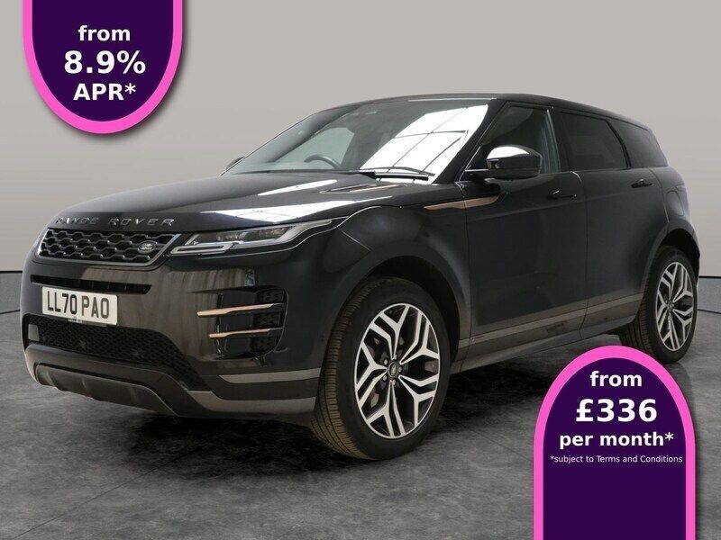 Black Used 2021 Land Rover Range Rover evoque HSE Dynamic SUV | £24,741 (Fair price) - Image 1/3