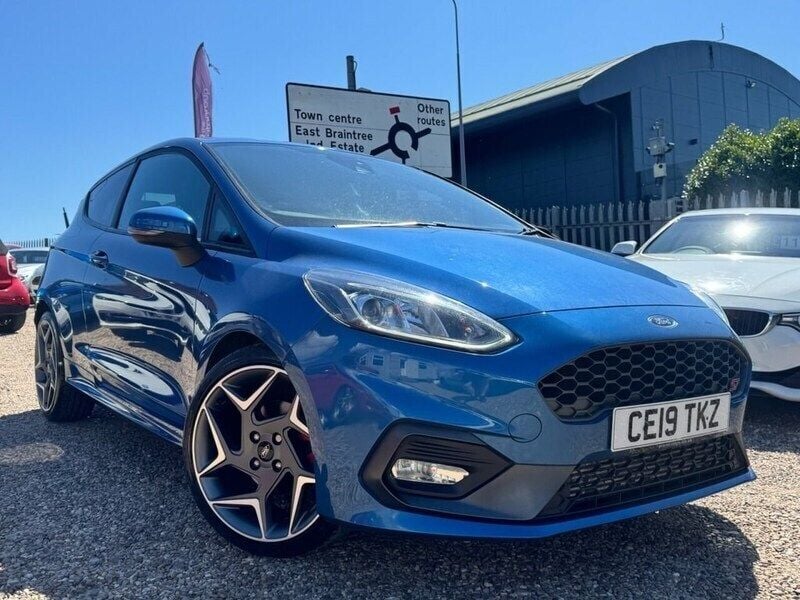 Blue Used 2019 Ford Fiesta ST Hatchback | £11,495 (Good price) - Image 1/4